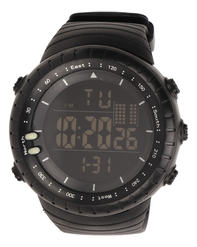 Reloj Deportivo Electrónico, Impermeable, Nocturno, Pantalla