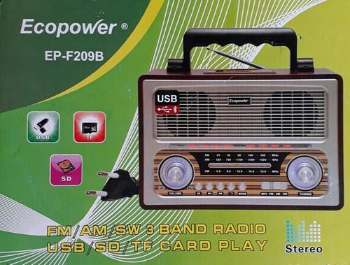 Radio Ecopwer Com Lanterna