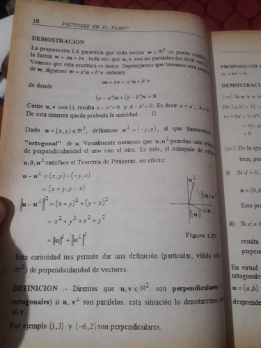 Libro De Espacios Vectoriales Euclideos Chavez Vega (Usado)