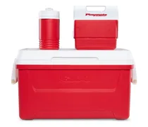 Comprar Combo Set De Cava De 45l Cava Pequeña Y Termo Igloo Rojo