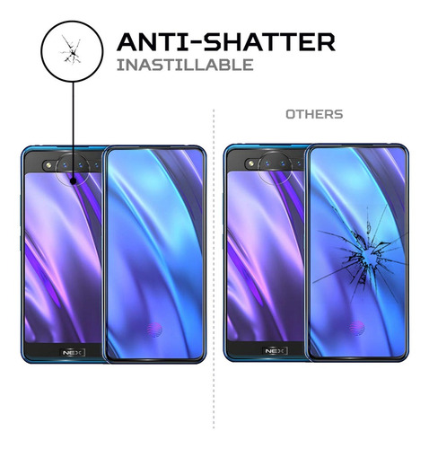 Protector Mica Pantalla Para Vivo Nex Dual Display