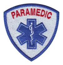 Comprar Parches Bordados Apliques Estrella Paramedicos Emergencias
