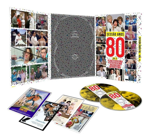 Imagem 2 de 3 de Dvd Sessao Anos 80 Volume 4 - Opc - Bonellihq L19