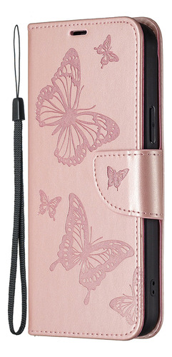 Para Samsung Galaxy A20/30/40 Funda Estilo Cartera Mariposa