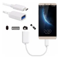 Comprar Cable Otg Adaptador De Usb A Tipo C Para Celulares +delivery