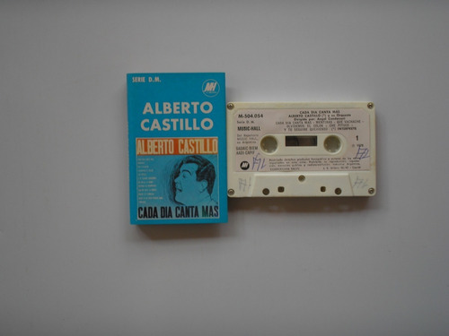 Alberto Castillo Cada Dia Canta Mas Casete Argentina 1978