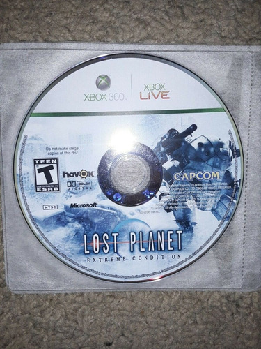 Lost Planet Extreme Condition Xbox 360 Usado Blakhelmet C