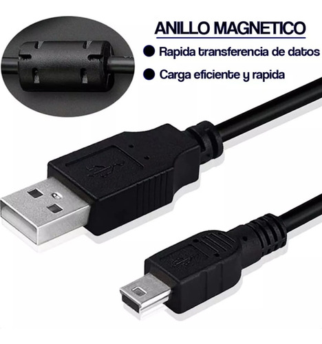 Cable De Carga Para Control Joystick Ps3