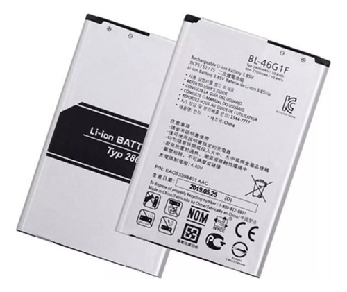 Batería Pila LG Bl46g1f K10 2017 K425 K428 K430h M250