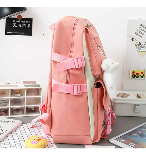 Juego De Mochilas Escolares Y Lapicera Juveniles Para Laptop