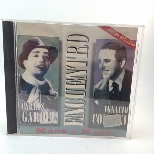 Gardel - Corsini - Encuentro Mano A Mano - Cd - Ex - 10 Vers