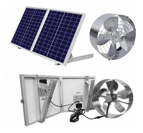 Eco-worthy Ventilador De Techo Para Ático De Energía Solar, 
