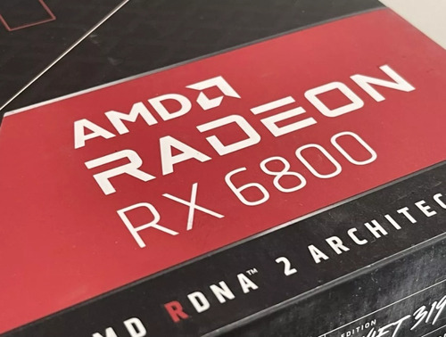 Placa De Video Amd Radeon Rx 6800 4k 16gb Pcie4.0 