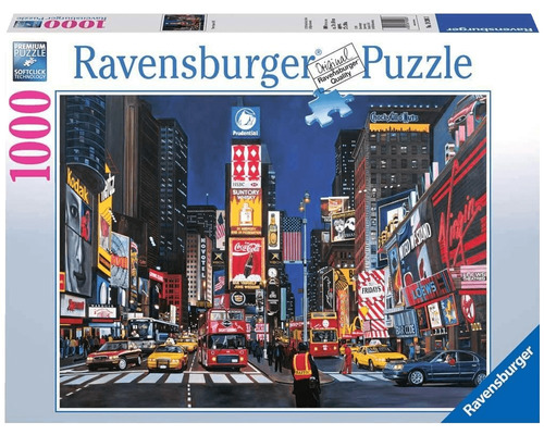 Rompecabezas Ravensburger 1000 Pzas Times Square, Nueva York