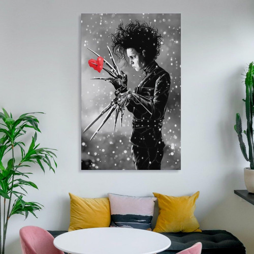 Edward Scissorhands Movie Classic Fantasy Canvas Art Poster