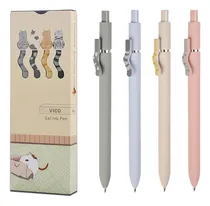 Comprar Vico Bolígrafos De Gel Para Gatos, 4 Bolígrafos Kawaii, Bolí