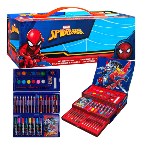 Lápices De Color Marvel Suministros De Arte Kits Kit De Kit