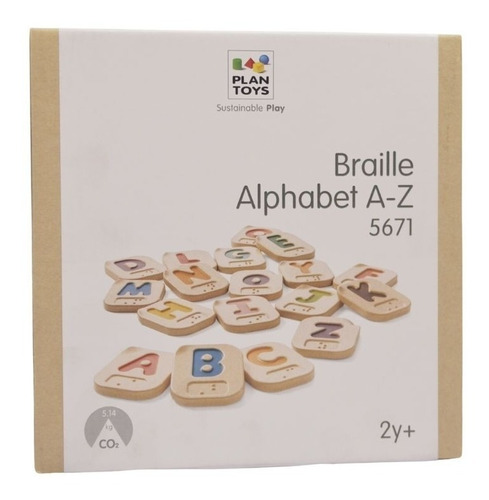 Plantoys 5671 - Alfabeto En Braille A-z