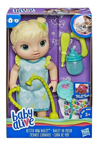 Muñeca Baby Alive Tiernos Cuidados Hace Pis Original Hasbro 