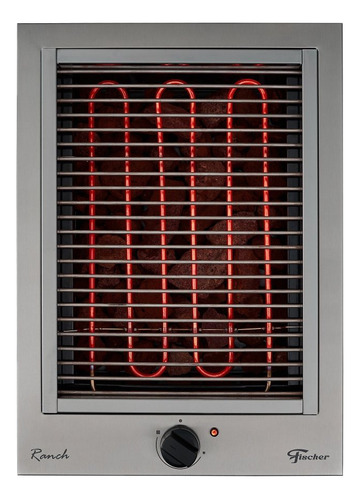 Churrasqueira Elétrica Com Pedra Vulcânica Fischer 220v