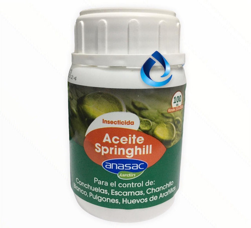 Aceite Springhill Anasac 100cc Jardin Riego