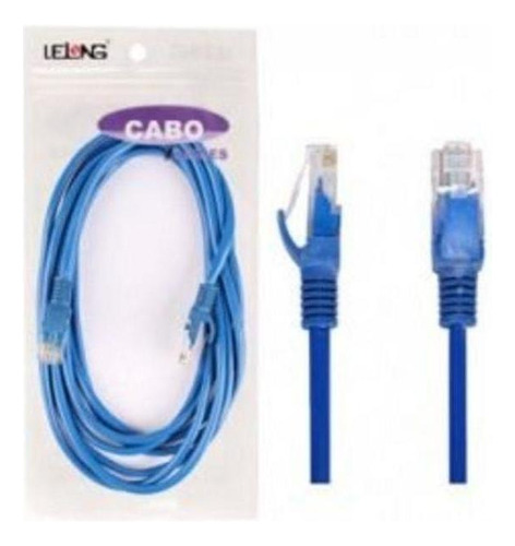 Cabo De Rede Rj45 Cat5e - 10 Metros - Le-304 - Lelong