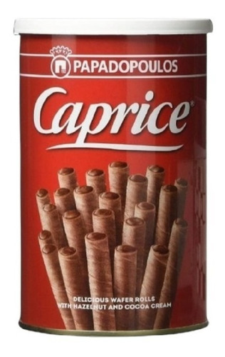 Cubanitos De Chocolate Caprice Lata 115g Papadopoulos Grecia