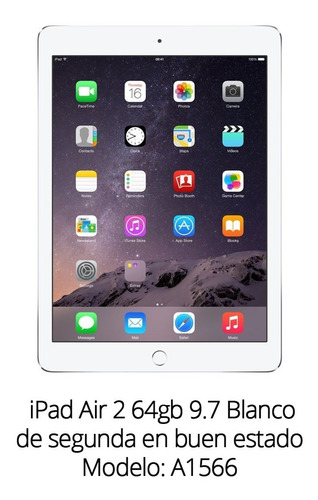 iPad Air 2 - 64 Bits - Cargador Cable Usb, Y Case De Regalo