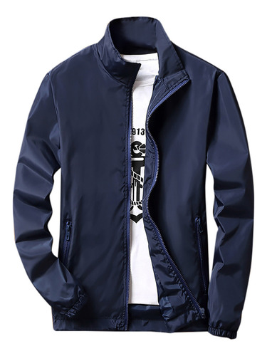 B Para Hombre, Casual De Invierno, Color Puro, Talla Grande,