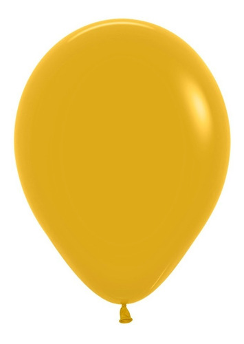 Globos R-12 Fashion Mostaza - Sempertex X 50
