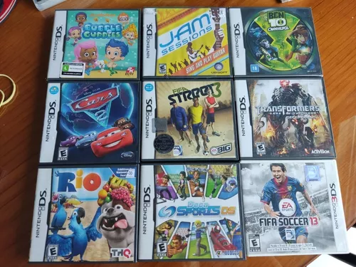 Jogos originais para Nintendo DS e 3DS americanos e Japoneses (LOTE A) -  Escorrega o Preço