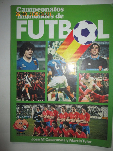 Libro Revista Campeonatos Mundiales De Futbol