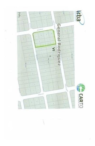 Imagen 1 de 2 de Lote - Terreno - General Rodriguez -ramírez De Velasco 100