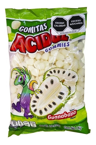 Guanabana Acidul Gummies 1 Kg Lo Mas Rico 