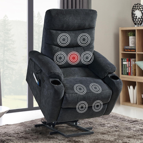 Eyahome Electric Power Lift Recliner Chair Sofa With Massage