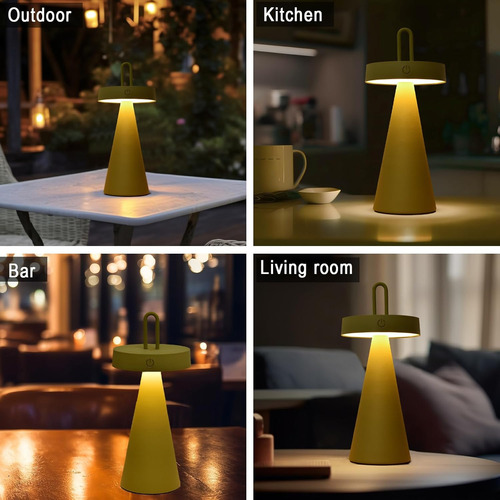 Linterna De Mesa Led Portátil, Recargable, Táctil, Moderna,