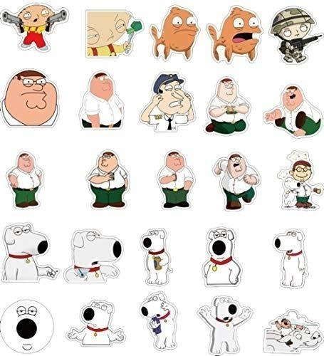 100 Piezas Paquete Family Guy Laptop Pegatinas, Botella De A
