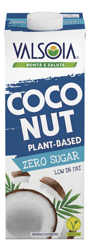 Leche De Coco Zero AzĂșcar Valsoia 1 L.
