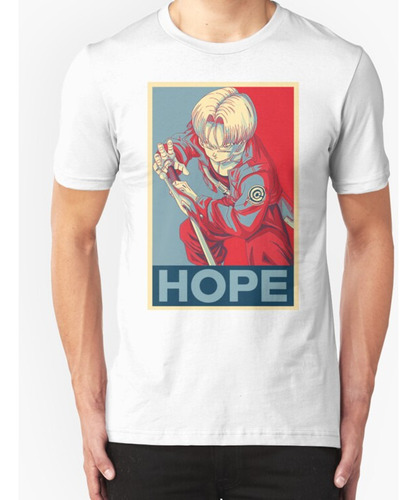 Franela  Cartel De Hope De Future Trunks