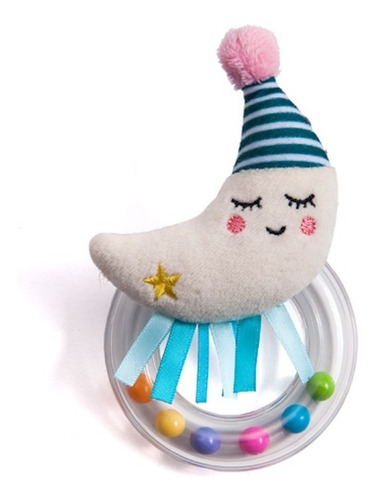 Imagen 1 de 3 de Mini Sonajero De Luna-kit Juguete Taf Toys -