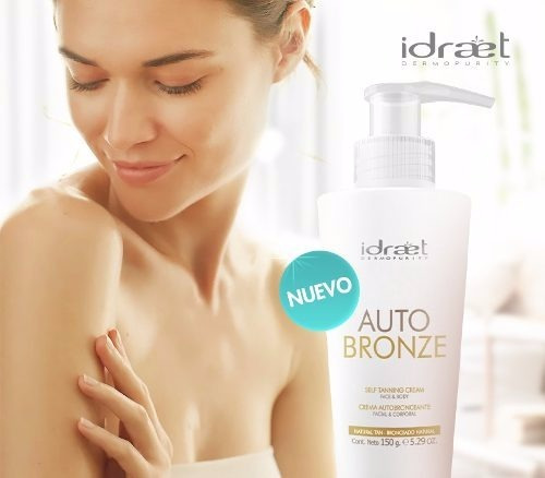 Imagen 3 de 8 de Set X2 Crema Autobronceante Autobronze Antiage Idraet
