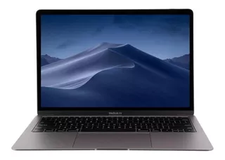 MacBook Air A1932 (Late 2018) cinza-espacial 13.3", Intel Core i5 8210Y 8GB de RAM 256GB SSD, Intel UHD Graphics 617 60 Hz 2560x1600px macOS
