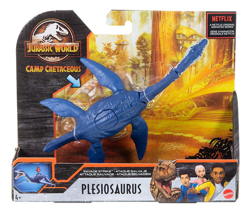 Jurassic World Plesiosaurus Savage Strike - Figura De Acción