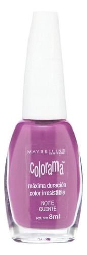 Esmalte de uñas color Colorama Nutribase Pro Fortalecimiento de 8mL de 1 unidades color Noite Quente