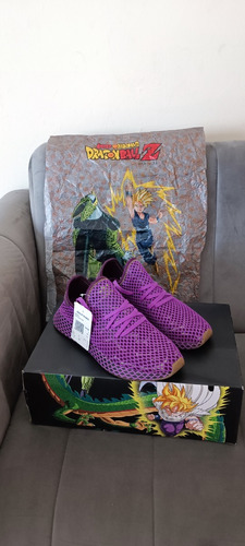 Tenis adidas Deerupt Dragon Ball Z Son Gohan - Talla 9.5