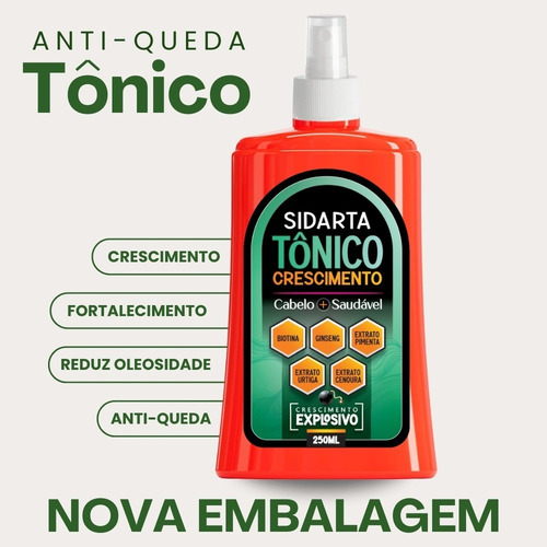 Super Tônico Tratamento Capilar Sidarta Cosméticos 250ml