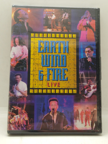 Earth Wind & Fire Live Dvd Nuevo