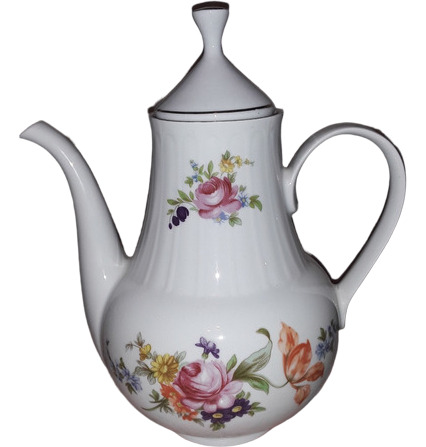 Tetera De Porcelana Democratic Republic , Germany (Usado)