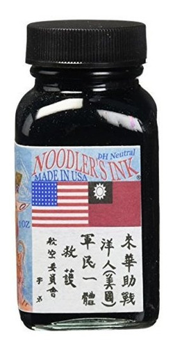 Noodlers Ink 3oz Aircorp Blue Black