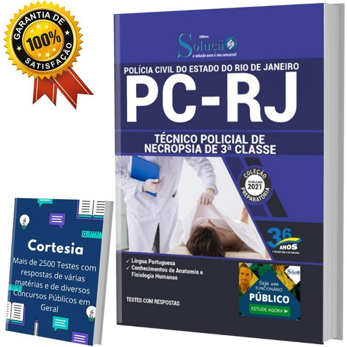 Apostila Pc Rj - Técnico De Necropsia Da Polícia Civil Rj
